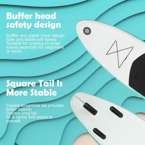 10FT Stand Up Surfboard Surfboards inflatable SUP Board with complete kit  — image 2