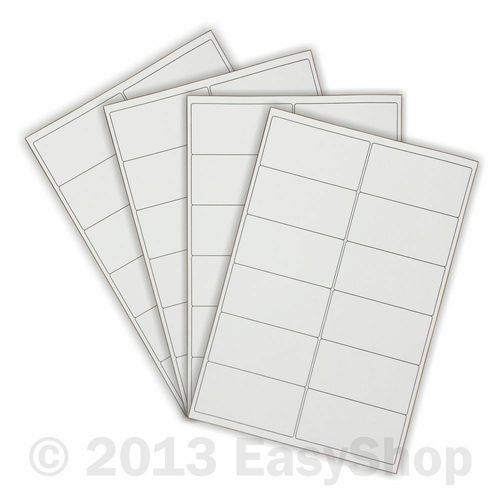 Address Labels White A4 Sheets Sticky Self Adhesive for Inkjet or Laser Printer — image 2
