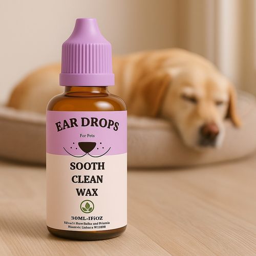 Dog Ear Drops cleans stinky itchy waxy ears  , Head Shaking Itching Odour Wax — image 8