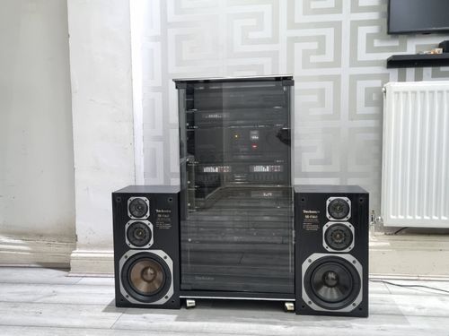 Technics SU-X860 Hi-Fi Stereo Stack System With Speakers, Remote & Cabinet  — image 16