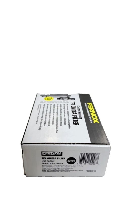 FERNOX TF1 Omega Filter 22mm 62248 – Magnetic Slip Socket Central Heating Trap — image 4