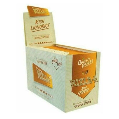 Rizla Regular Size Rolling Papers – Standard Cigarette Smoking Paper 25/50/100
