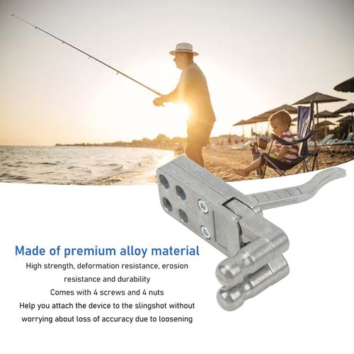 Slingshot Release Device Alloy HandheldCatapult Trigger DIY Slingshot Accessory — image 4