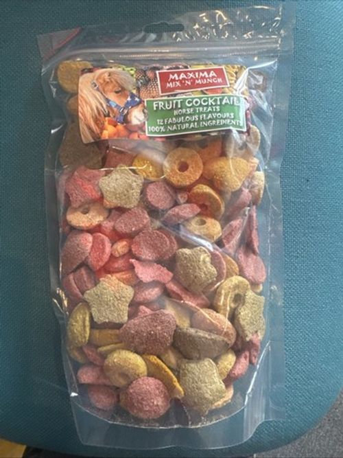 Maxima Mix n Munch 750 g Horse & Pony Treats Natural, Molasses Free, 12 Flavours