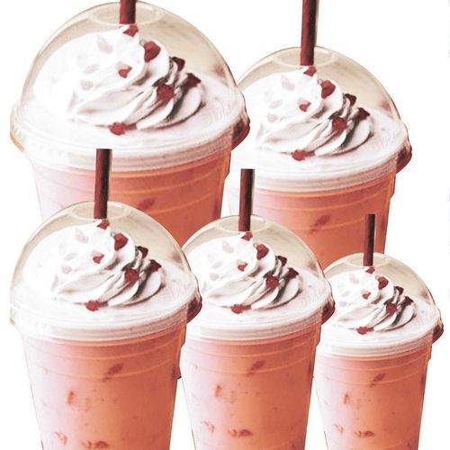 Reusable Clear Plastic Smoothie Cups,optional Domed Lids (10oz,12oz,16oz,20oz) — image 8