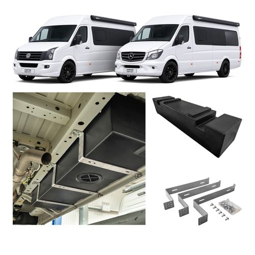 92 LITRE WATER TANK (SPRINTER & VW CRAFTER 06-17) WITH FRESH WATER KIT — image 1