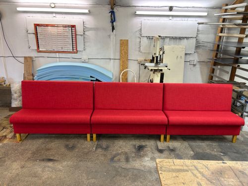 Booth Seating Plain Back Banquette - Restaurant - Cafe - Kitchen - Office - UK M — image 5