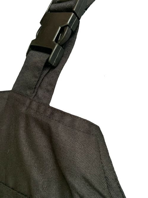 UK Heavy Duty Bib and Brace Overalls Mens Work Trousers Multi Pocket Robust Knee — image 9