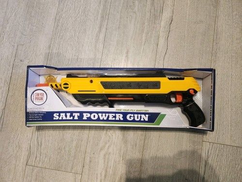 Yellow (Bumble Bee) Salt Gun BLASTER  Fly Killer