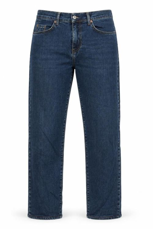 Levi's Mens Straight Jeans Size 32 Blue Pockets Logo W32 L34 — image 1