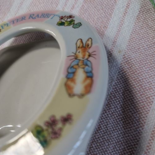 Wedgwood Porcelain Beatrix Potter Peter Rabbit Baby Children Photo Picture Frame — image 6
