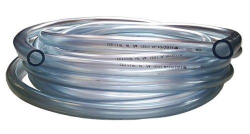 CLEAR FLEXIBLE FOODGRADE PVC HOSE PIPE TUBE  - AIR / WATER / AQUARIUM / POND 