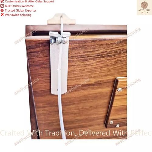 New Wooden Harmonium Shruti Box Handless Foot Pedal — image 3
