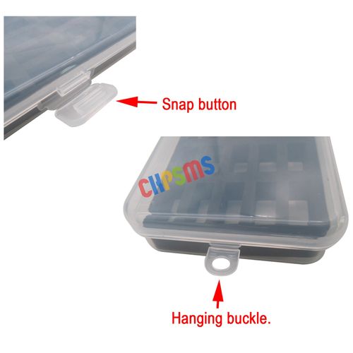 2Pack Bobbin Case For Jumbo (M Size ) Bobbin (Box Only)  Hold 50PCS Bobbins — image 4