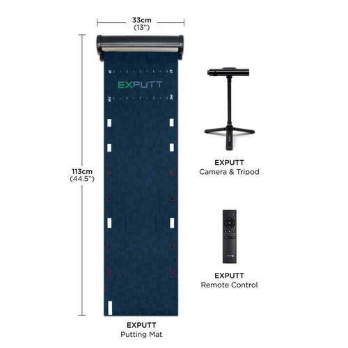 Exputt RG Golf Putting Simulator Practice Putt Trainer Aid Metrics Online Gaming — image 4