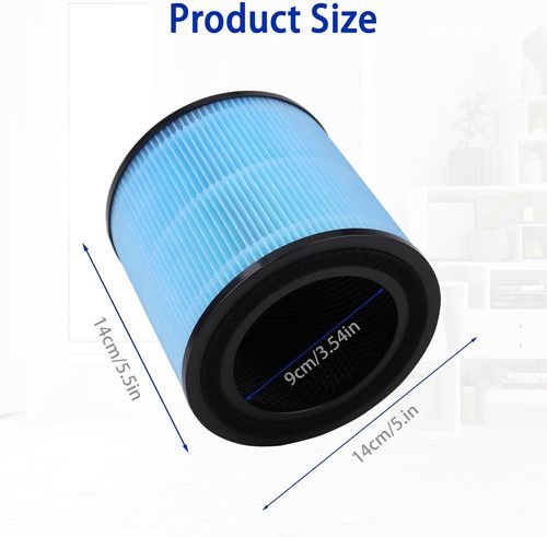 AP0601 Filter Replacement Compatible for AIRTOK Air Purifier, 2 Pack | H13... — image 6