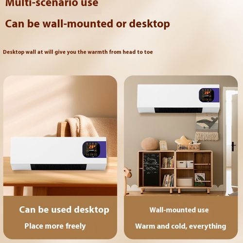 Wall Air Warmer 2000W Wall Mounted Air Conditioners with Remote Control — image 6