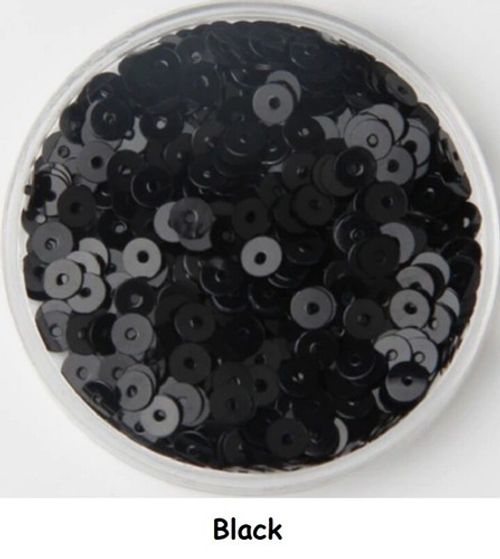2000 Round 3MM Loose Sequins Flat Sewing Crafts Trim Costume - 47 COLOURS 1428