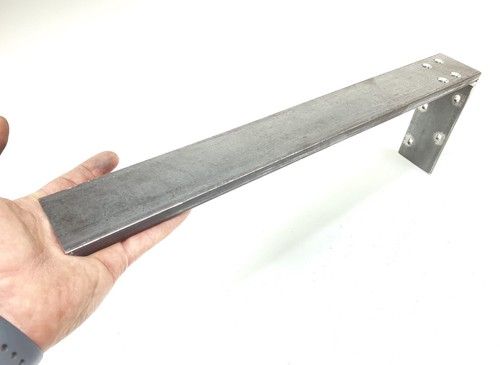 Metal Bracket Knee Wall Countertop Support L Brace Granite, Marble, Stone