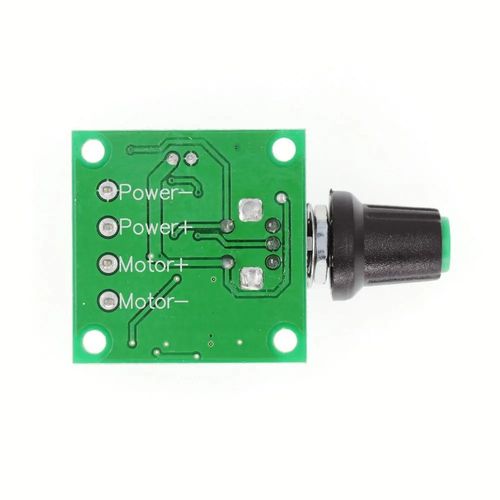 Low Voltage DC PWM Motor Speed Controller Module 1.8V 3V-5V-6V 12V 2A 1803BK — image 6