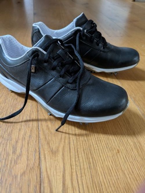 FOOTJOY emBODY spiked WATERPROOF LADIES GOLF SHOES UK 6 M BLACK 