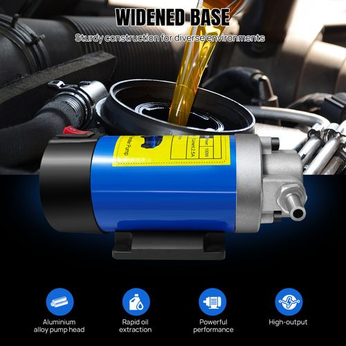 12V Electric Car Diesel Engine Oil Change Transfer Extractor Suction Syphon Pump — image 10