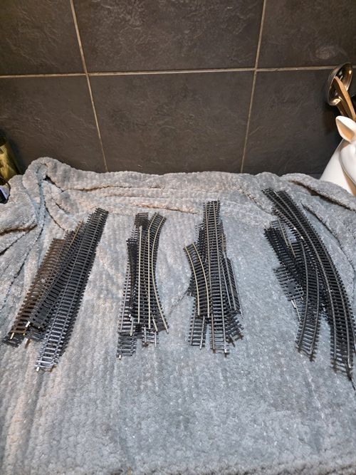 Massive Huge OO Gauge 1:76 Mixed Track Job Lot Curves Straights Points Two-Rail — image 2