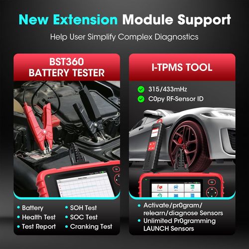 LAUNCH CRP123X V3.0 Professional Car Diagnostic Tool OBD2 Scanner ABS SRS Engine — image 7