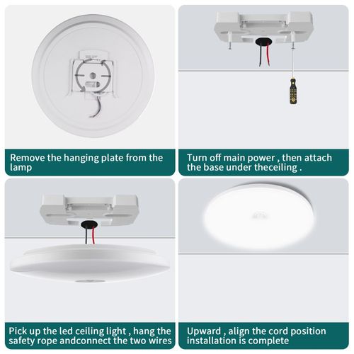 LED Ceiling Light PIR Motion Sensor Light Kitchen Living Room Hallway Wall Lamp — image 3