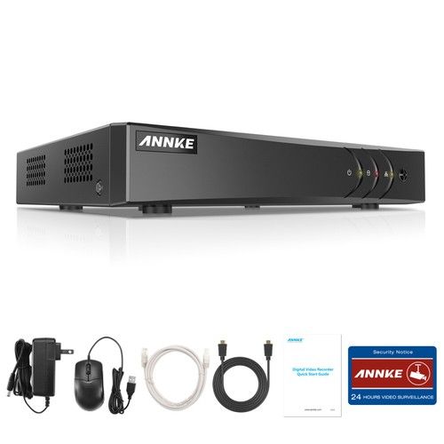 ANNKE 3K Lite 8CH H.265+ DVR CCTV Video Recorder for Security Camera System