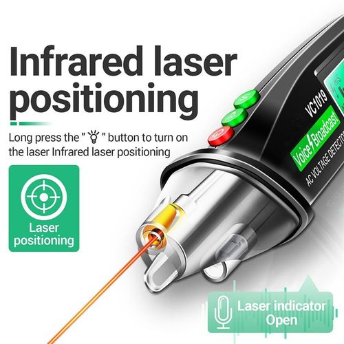 12-1000V Test Pen Non-Contact Voltage Detector Positioning Voltage Tester Tool — image 10