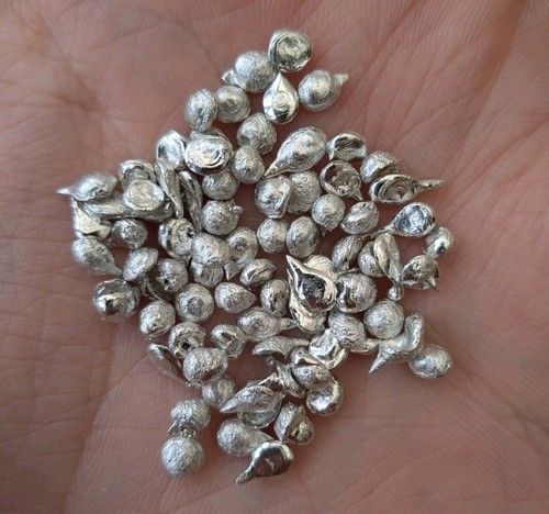 Pewter Casting Grain 1kg Grams Ingot Crafting Model Making Scrap Recycled