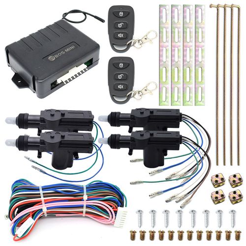 Universal 4 Door Car Remote Central Door Lock Locking Keyless Entry System Kits, — image 1