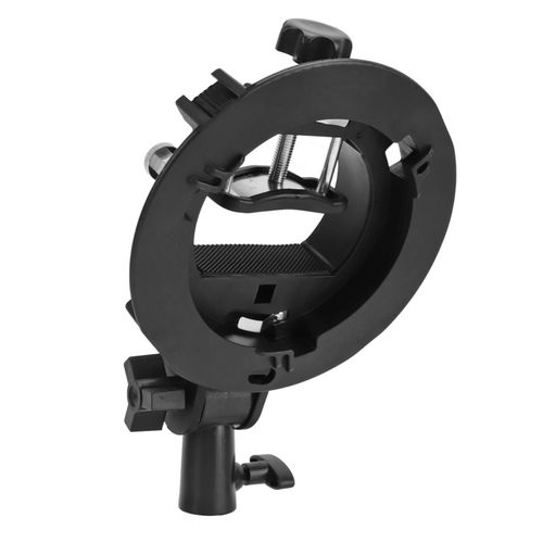 S-Type Flash Bracket Mount Holder – Universal Speedlite Adapter for Softbox, Sno — image 2