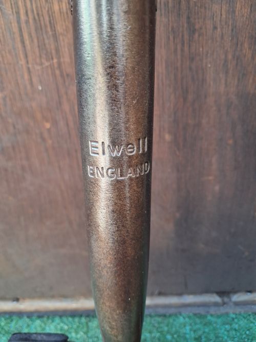 Vintage Elwell Garden Spade Garden Border Spade Tool Wooden Y Handle. (#403) — image 3