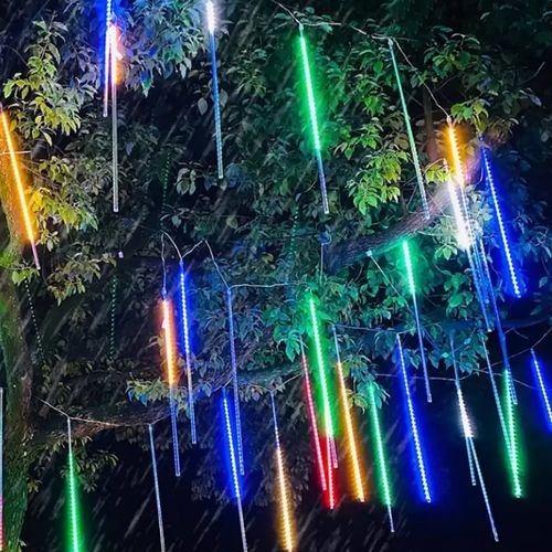 Solar Garden Lights 8 Pack 50CM Light Pole 8 Modes Timer Remote Multicolor — image 9