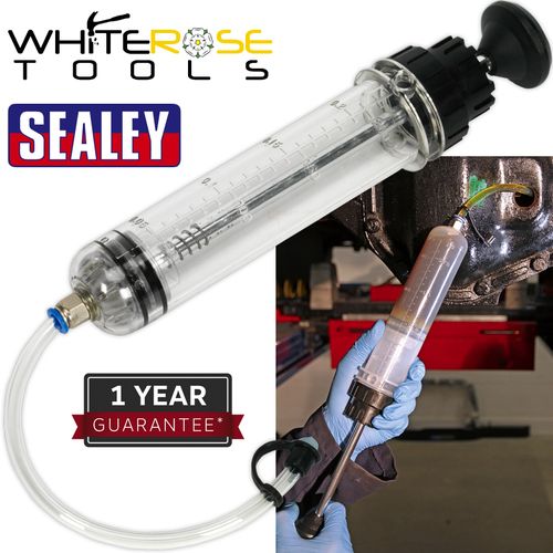 Sealey 200ml Oil and Brake Fluid Inspection Syringe — image 1