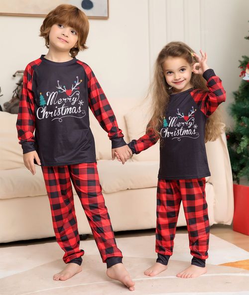 Family Matching Christmas Pyjamas Adult Kids Baby Xmas Nightwear Pajamas Pjs Set — image 7