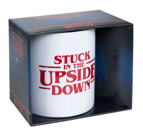 OFFICIAL NETFLIX STRANGER THINGS TV SERIES THE UPSIDE DOWN COFFEE MUG NEW! — image 1