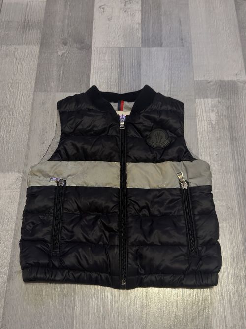 Moncler Black Lauch Gilet Kids 18/24months