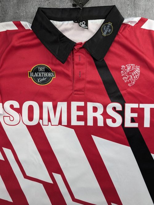 Somerset CCC 1990s Retro Cricket Shirt Replica Jersey Adult S-5XL UK Stock — image 11