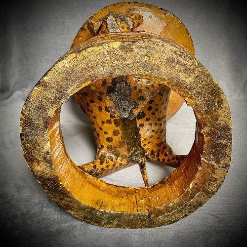 Handmade Wooden Leopard Sculpture - Stool Table - Tribal Ethnic Decor - African — image 17