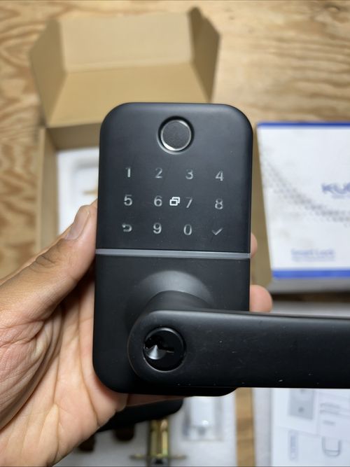 KUCACCI Smart Lock Fingerprint Keypad RFID Card Bluetooth App Door Lock — image 9