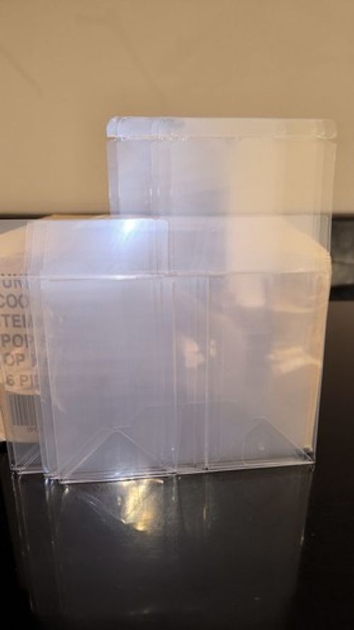 10 Premium UV Funko Pop Protectors Standard Size 4" Reinforced Edges 0.5mm Thick