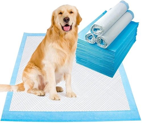 50/100/200x LARGE PUPPY PET TRAINING WEE PEE TOILET PADS PAD FLOOR MATS DOG CAT