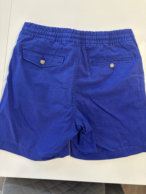 Polo Ralph Lauren Men’s Blue Chino Shorts S Elastic Waist Drawstring Pockets — image 2