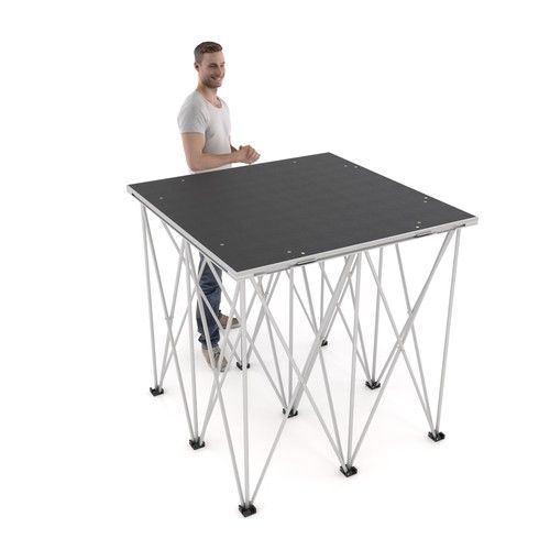 PD X-Lite750 Portable Stage Platform Riser System - 1m x 1m x 1m
