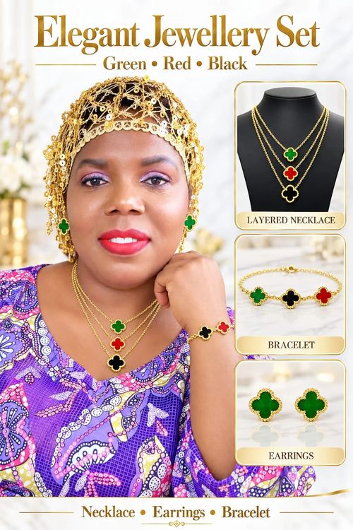 LAYERED NECKLACE JEWELRY — image 1