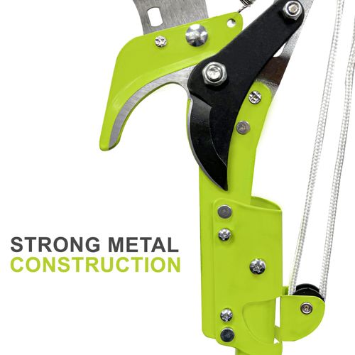 TELESCOPIC GARDEN LOPPER EXTENDABLE TREE HIGH BRANCH PRUNER CUTTER + 30cm SAW — image 4