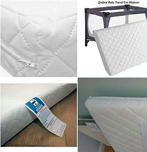 New Travel Cot Mattress For GRACE, REDKITE and MAMAS & PAPAS - 95 x 65 x 5 cm — image 7